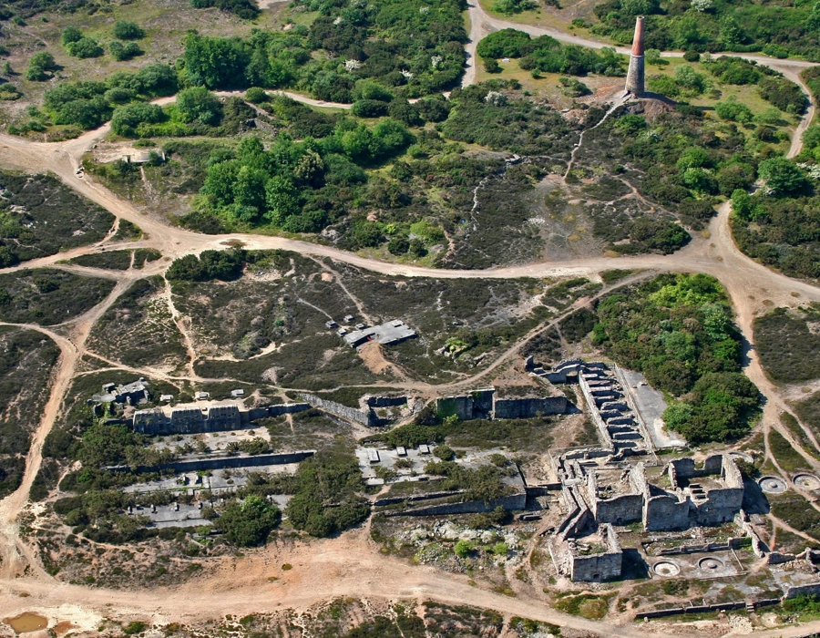 Poldice Arsenic Works, Poldice Valley